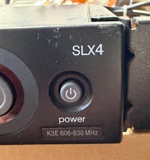 Draadloze SHURE SLX headset met gitaarkabel, Ophalen, Gebruikt, Zangmicrofoon, Draadloos