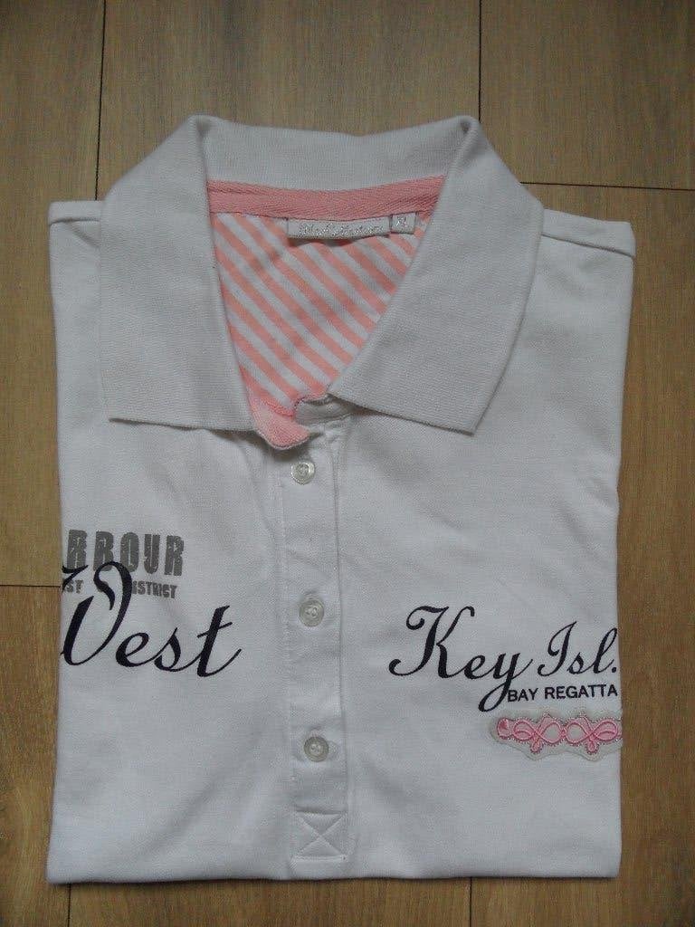 Dames polo shirt, Kleding | Dames, T-shirts, Wit, Maat 42/44 (L), Nieuw, Ophalen of Verzenden