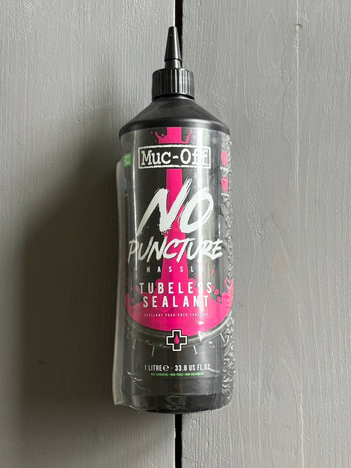 Muc-Off Tubeless Sealant, Ophalen, Gebruikt