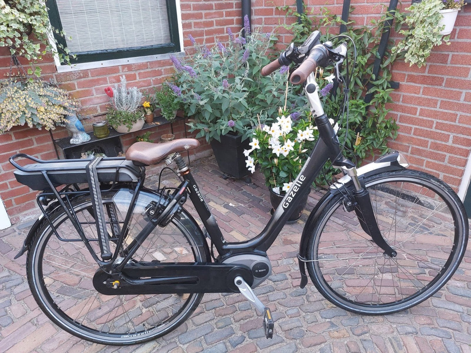 Gazelle Orange c7 elektrische fiets, E-bike, middenmotor 49, 47 tot 51 cm, Ophalen, Zo goed als nieuw, Gazelle