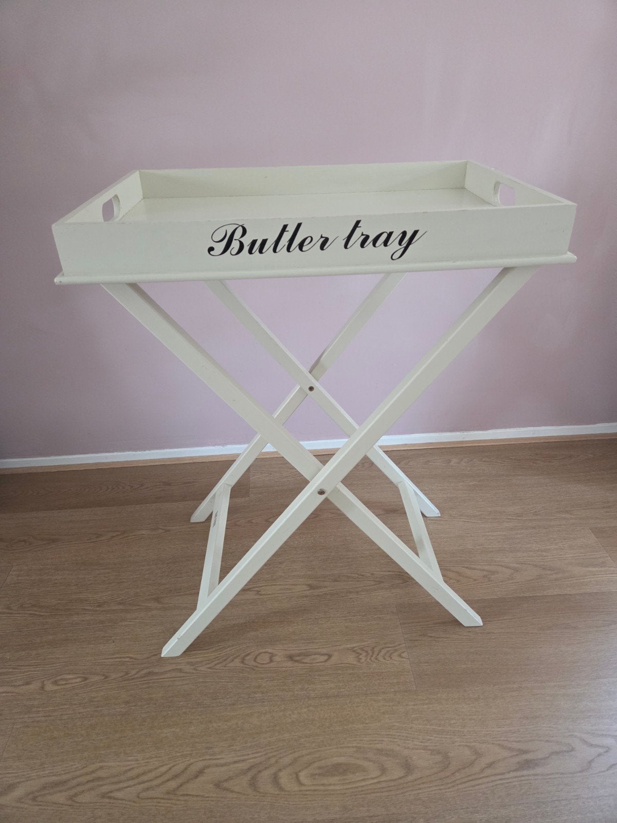 Vintage butler tray, Ophalen, Gebruikt, Vintage, 75 cm of meer