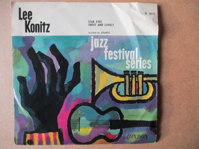 s5924 lee konitz - star eyes, Ophalen, Gebruikt, Overige genres, 7 inch