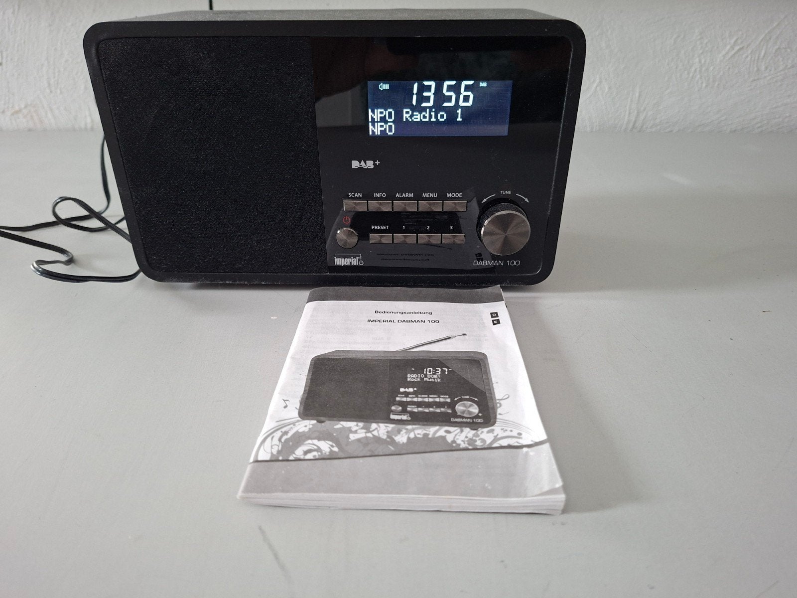 IMPERIAL DABMAN 100 DAB+ Radio - Zo goed als nieuw, Ophalen of Verzenden, Zo goed als nieuw, Radio