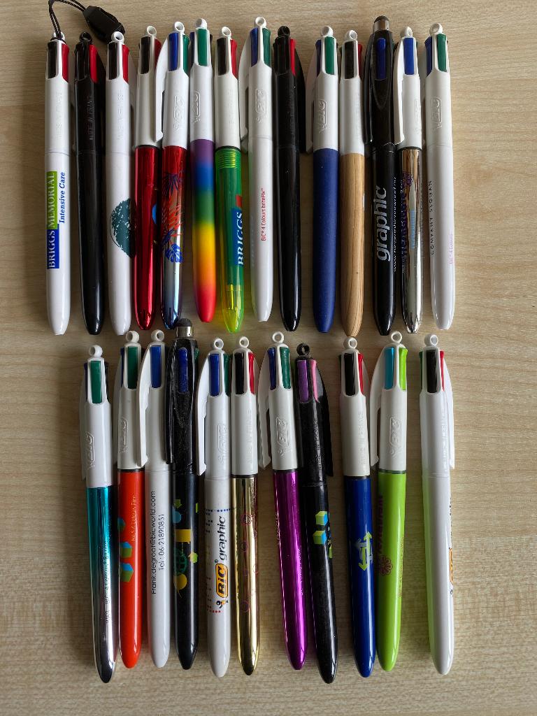 4Kleurenbalpennen, Overige merken, Balpen, Ophalen of Verzenden, Zo goed als nieuw
