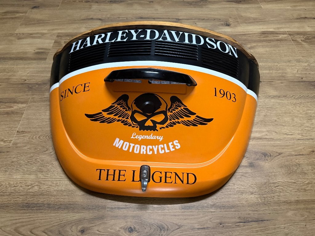 WandBar Harley Davidson , VW kever motorklep, Ophalen