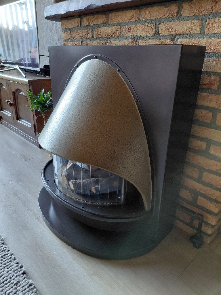 Gaskachel Dru Radialux 8 c, Ophalen, Gebruikt, Gas, Vrijstaand