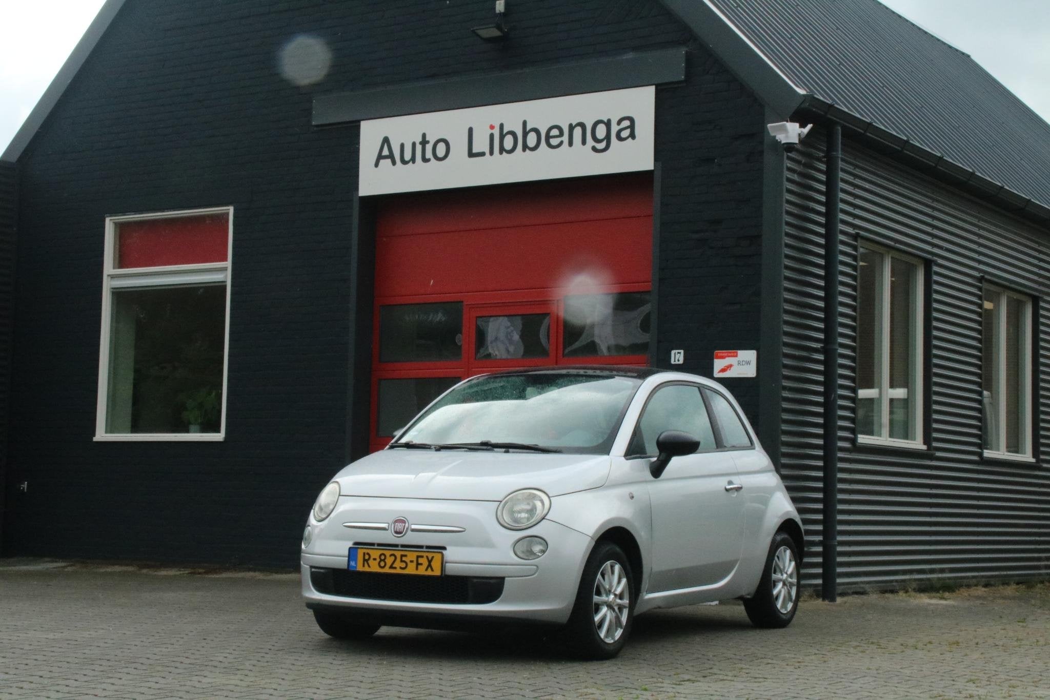 Fiat 500 1.2 Naked STUURBEKR / PANO DAK ELECTR / CENTR.VERGR, Auto's, Fiat, Voorwielaandrijving, Euro 5, Stof, Gebruikt