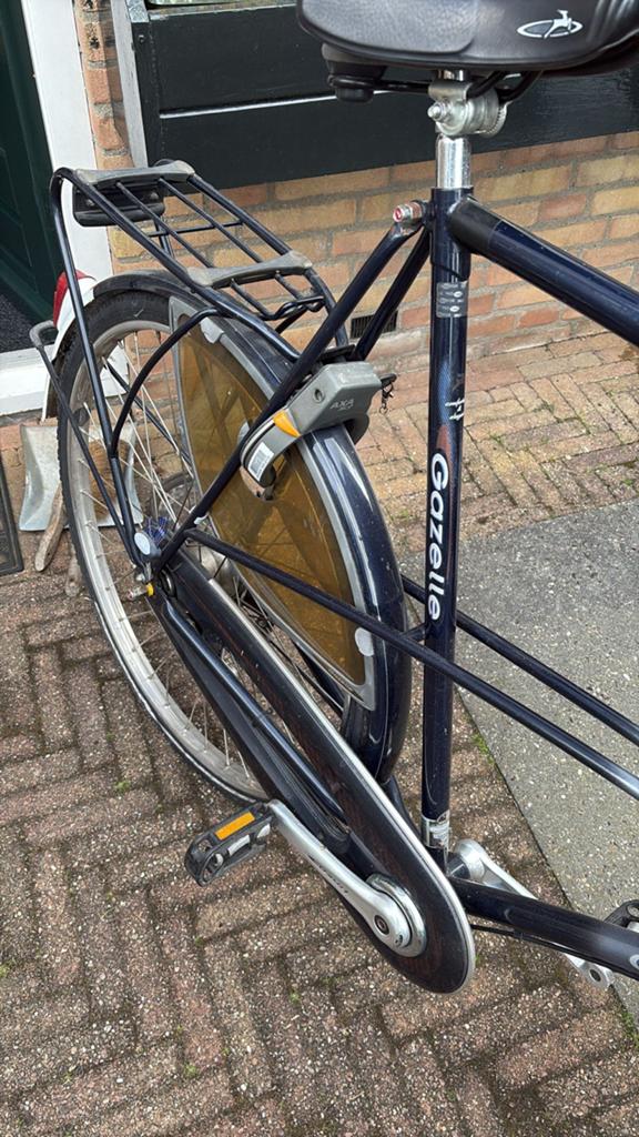 Gazelle Solide Herenfiets - Framehoogte 68 cm, Fietsen en Brommers, Fietsen | Oldtimers, 59 cm of meer, Ophalen