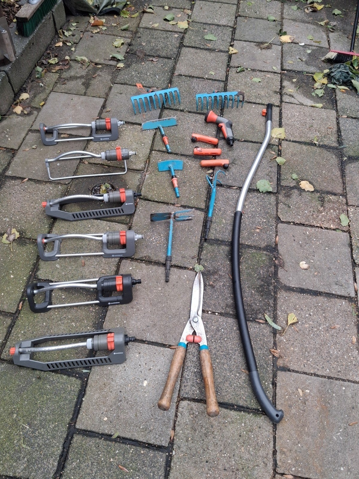 gardena combisystem tuingereedschap, Ophalen, Gebruikt