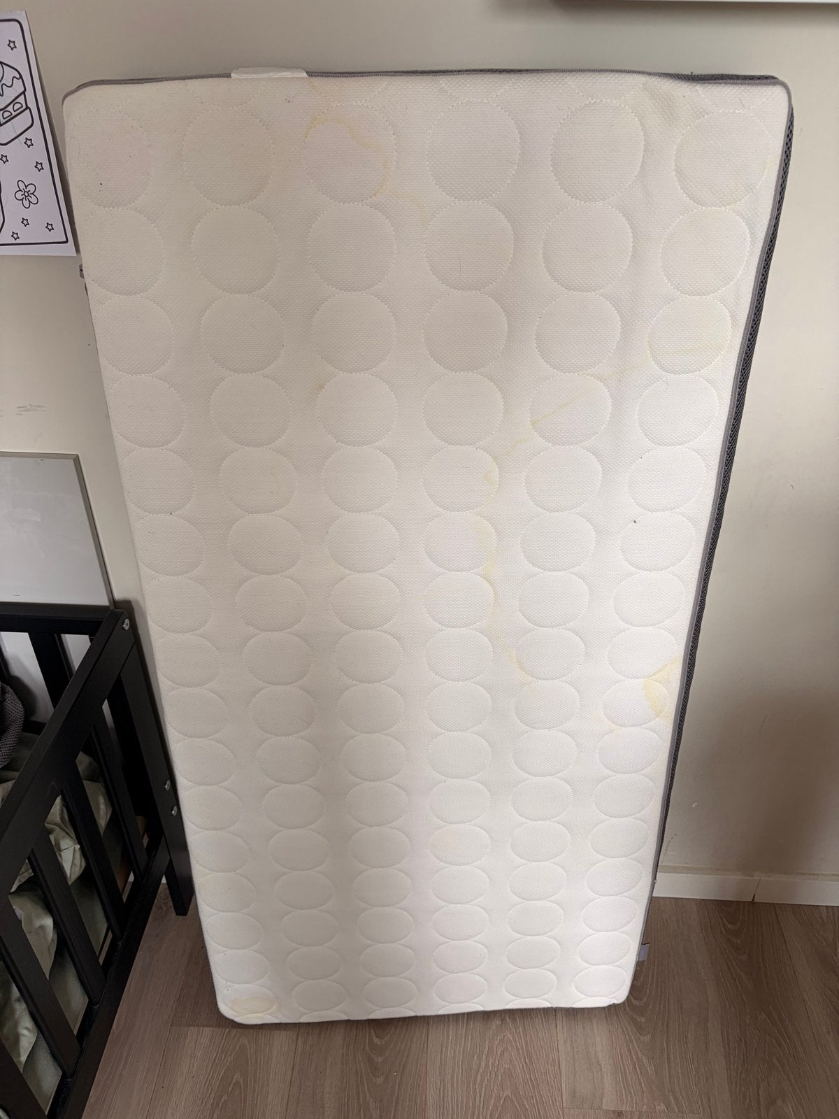Ikea ledikant matras met optionele Aerosleep topper, Ophalen, Gebruikt, 190 cm of minder, Matras