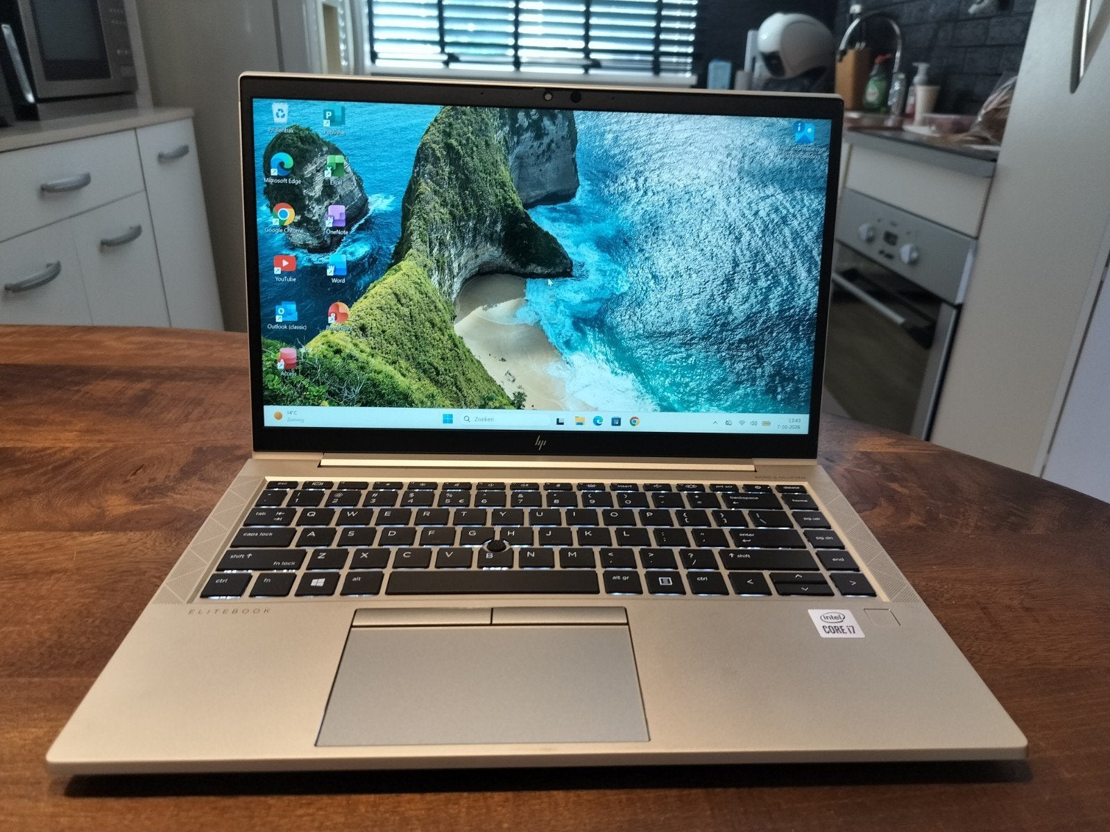 HP Elitebook 840 G7/i7-10510U/16GB/512GB/W11/Office/Hdmi, Computers en Software, 2 tot 3 Ghz, Zo goed als nieuw, HP EliteBook 840 G7