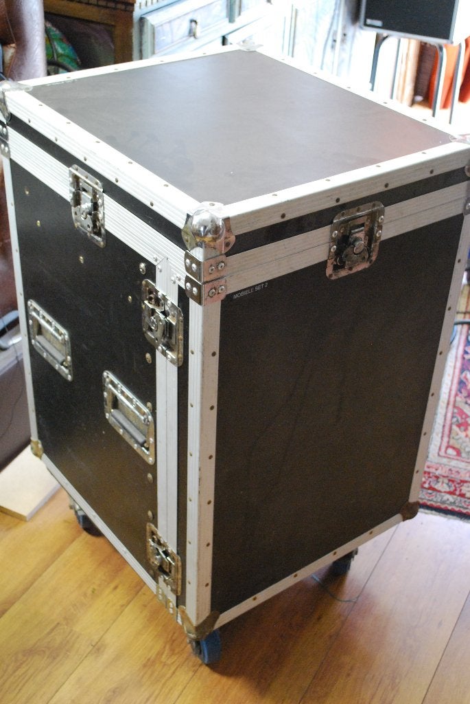 Flightcase voor bv technics+mengpaneel, Ophalen, Gebruikt