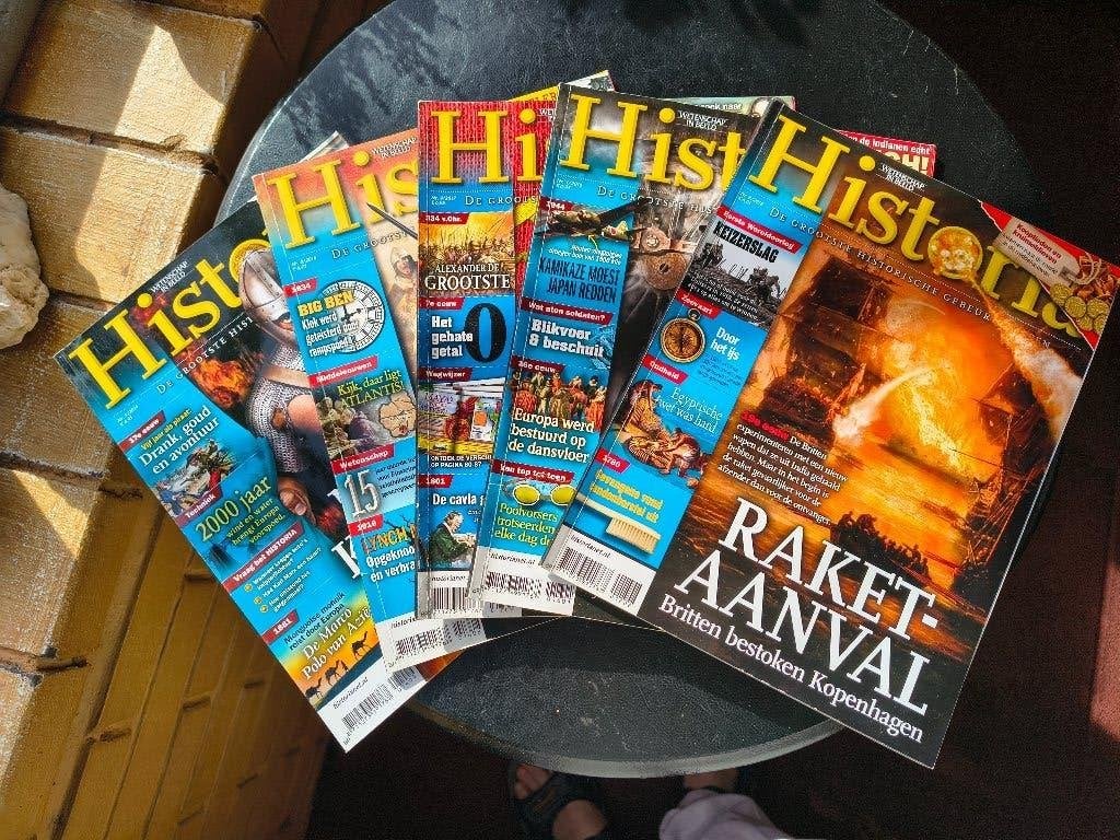 5 Historia tijdschriften te koop., Ophalen of Verzenden, Gelezen, Overige typen