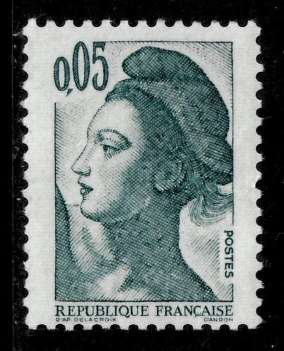 Jaar 1982 Yv 2178 La République, type Liberté - 0F05., Ophalen of Verzenden, Postfris