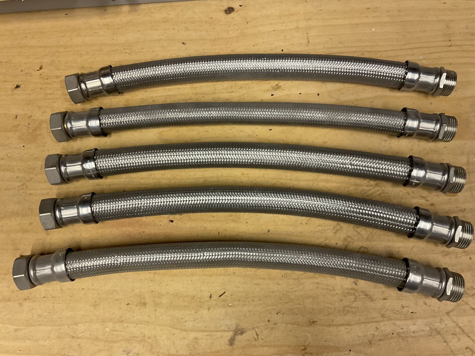 Flexibele rvs slangen 1”x1” buitendraad, 100 liter of meer, Nieuw, Ophalen of Verzenden, Minder dan 3 jaar oud