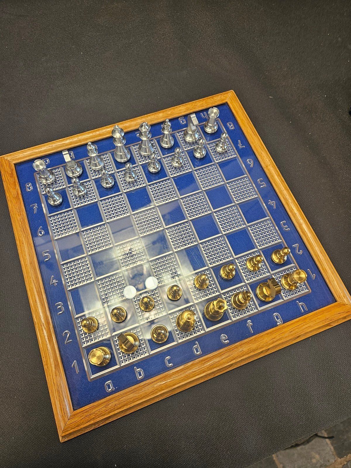 Luxe Schaakspel - 32x32 cm, Info@generiekschaakspel.com, Onbekend, Nieuw, Ophalen of Verzenden