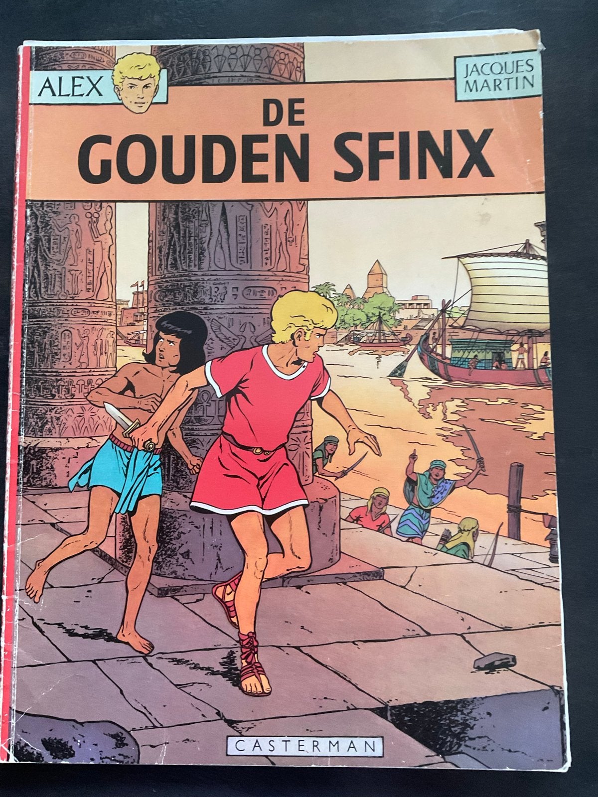 Alex - De Gouden Sfinx (Jacques Martin), Boeken, Stripboeken, Eén stripboek, Ophalen of Verzenden, Gelezen