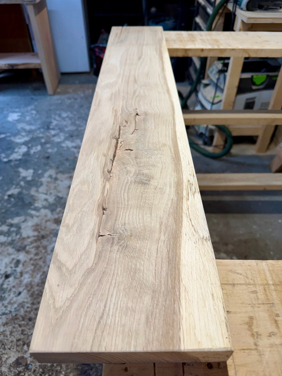 Gedroogde eiken plank 100x17x3.5 cm incl. blinde montage, Huis en Inrichting, Ophalen of Verzenden, Nieuw