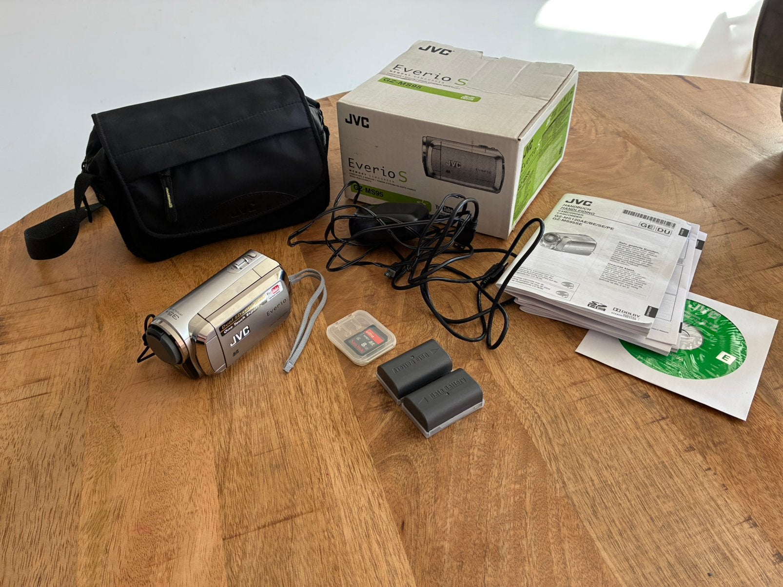 JVC Everio S (GZ-MS95) camera, Ophalen, JVC, 20x of meer, Zo goed als nieuw