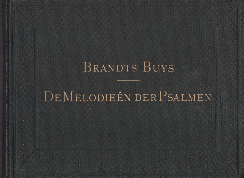 BRANDTS BUYS - DE MELODIEEN DER PSALMEN, Orgel, Gebruikt, Ophalen of Verzenden, Artiest of Componist