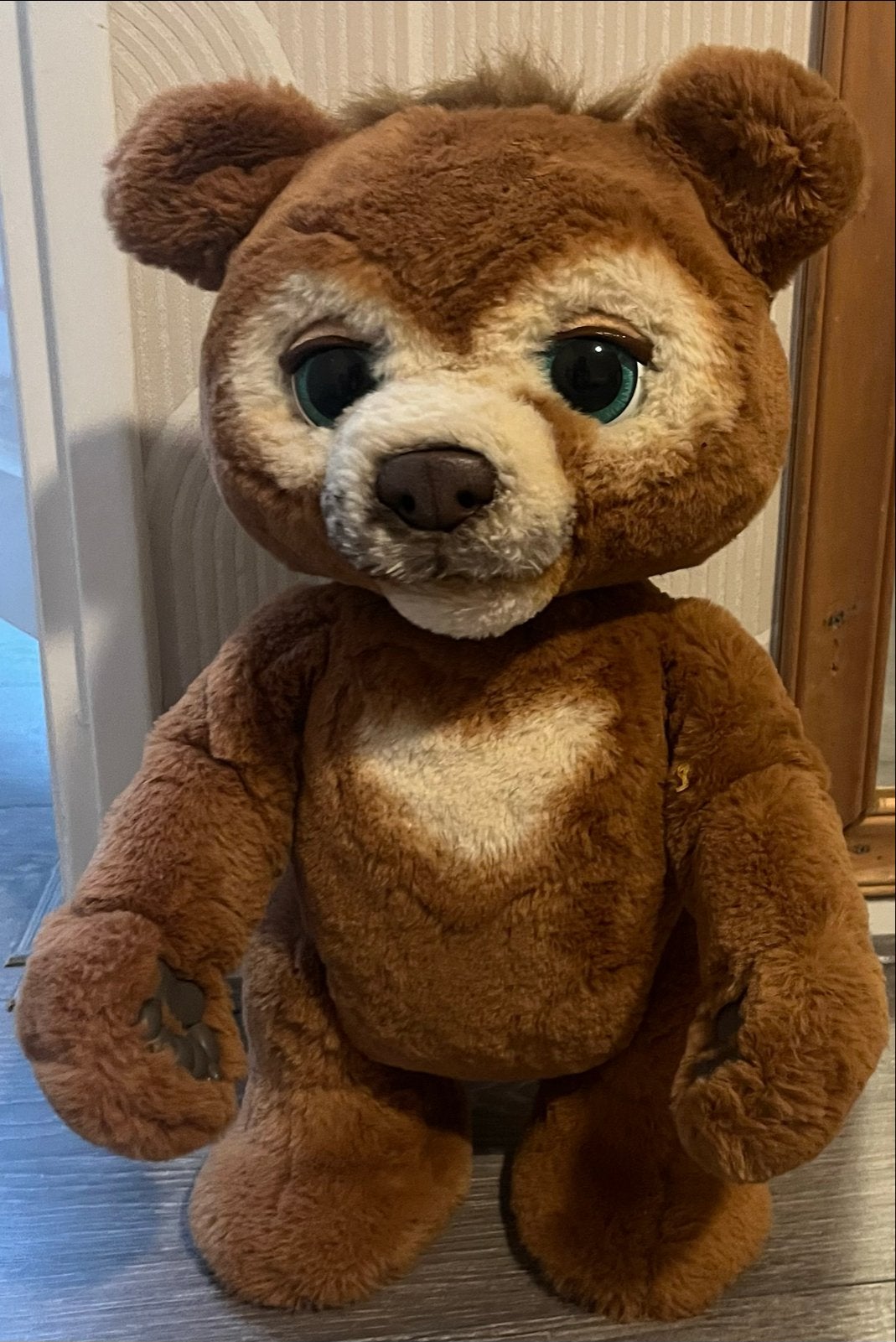 FurReal Friends Cubby de nieuwsgierige beer, Overige merken, Verzenden, Beer, Zo goed als nieuw