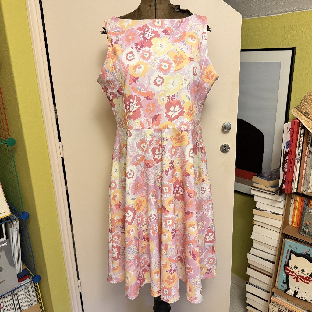 Vintage Chic for Topvintage jurk Mt 46 NIEUW!, Kleding | Dames, Jurken, Maat 46/48 (XL) of groter, Zo goed als nieuw, Onder de knie