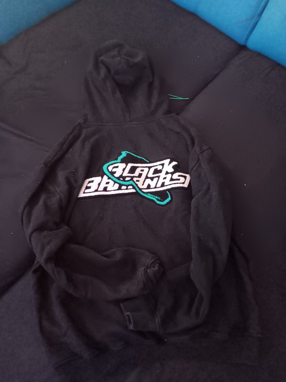 BLACK BANANAS HOODIE.MAAT L., Ophalen of Verzenden, Zo goed als nieuw, Zwart