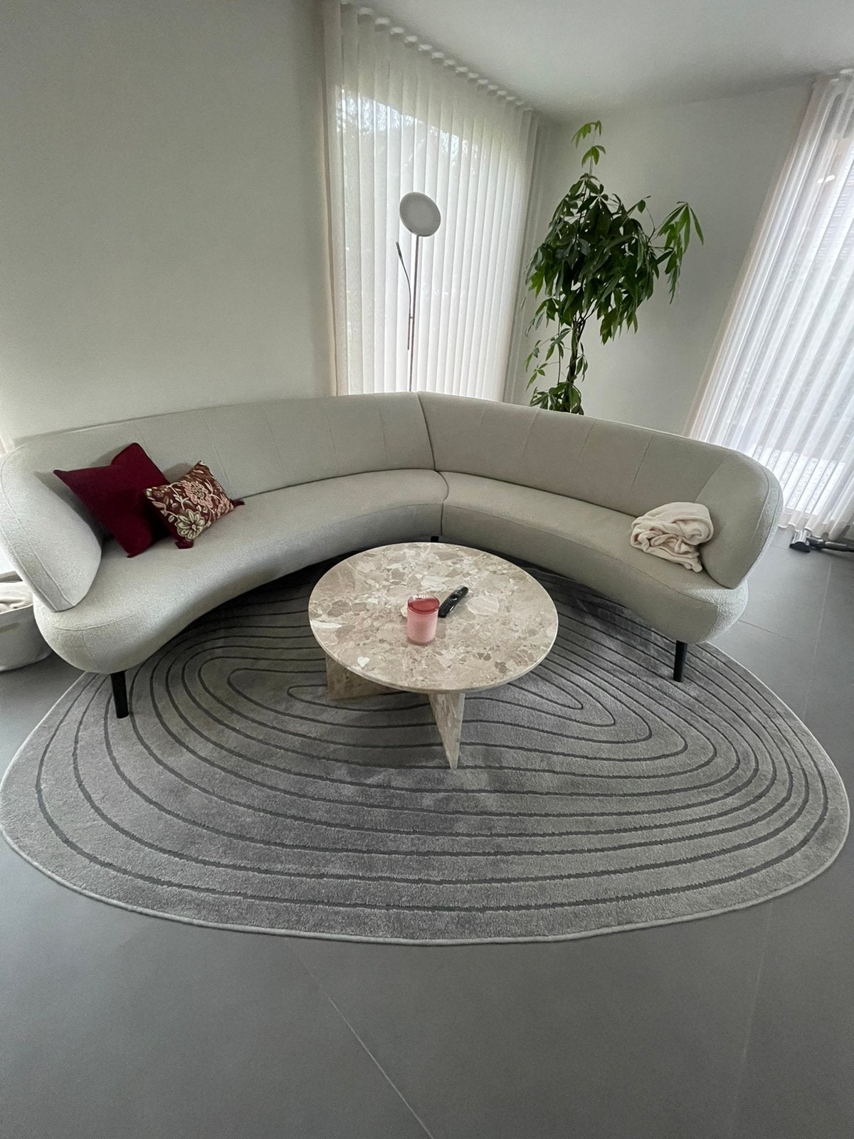 Vloerkleed Vince Organisch 200 x 290, 200 cm of meer, Ophalen of Verzenden, Zo goed als nieuw, 200 cm of meer