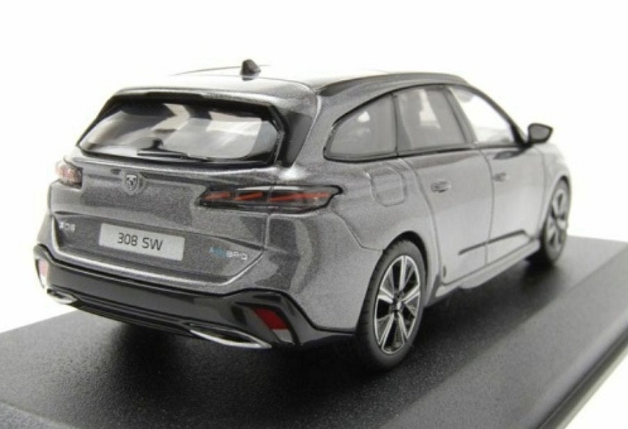 PEUGEOT 308 SW GT '21 PLATINIUM GRIJS 1/43 NOREV ref. 473936, Verzenden, Nieuw, Auto, Norev