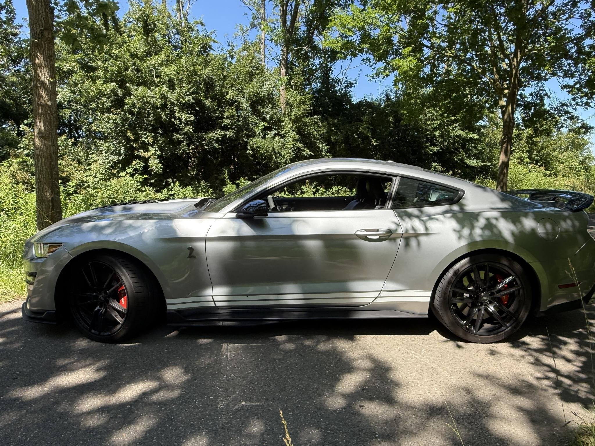 Ford Mustang Shelby GT500 5.2 Supercharged 760 pk, Auto's, Automaat, Stof, Gebruikt, 5163 cc