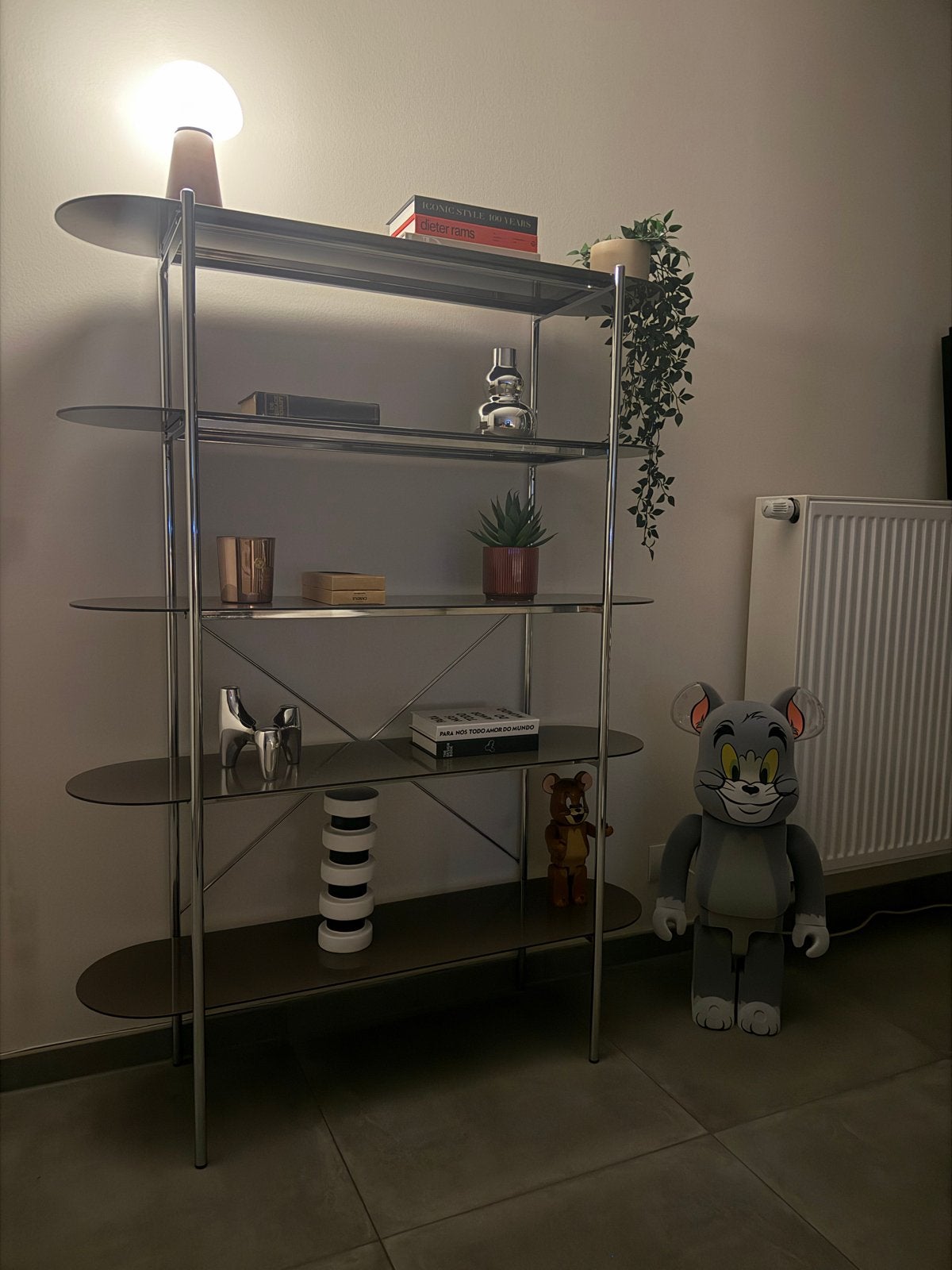 Stijlvolle Boekenkast/Opbergrek met 5 Planken