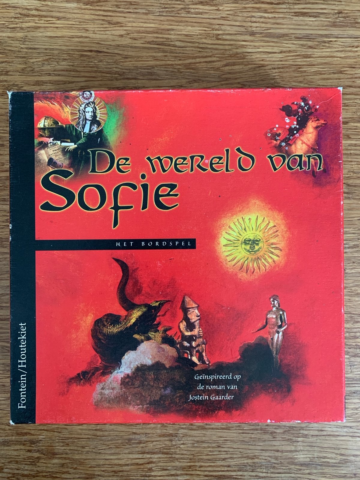 De Wereld van Sofie: Het Bordspel - Filosofisch Avontuur, Drie of vier spelers, Ophalen of Verzenden, Gebruikt