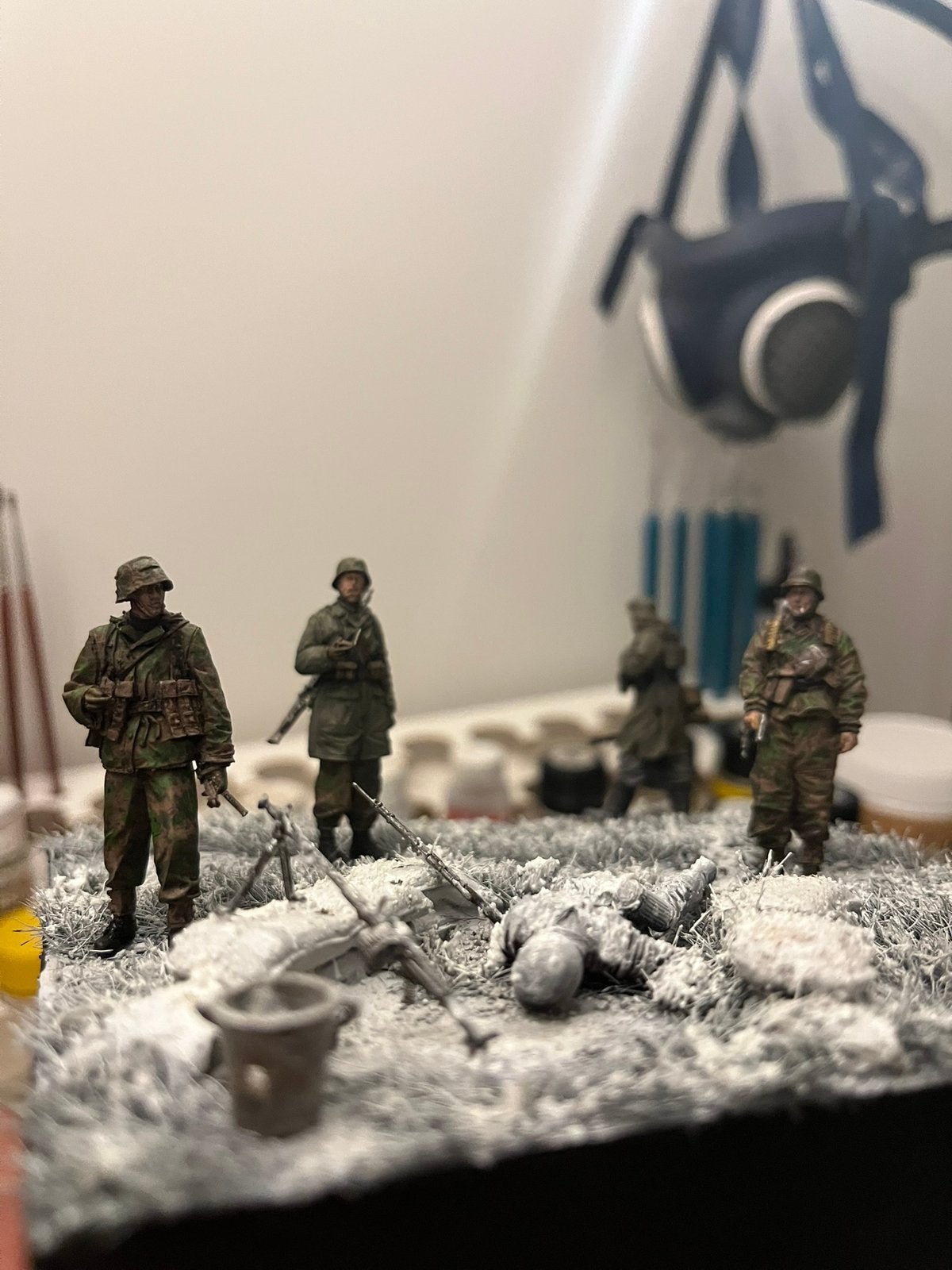 Diorama 1/35, Ophalen of Verzenden, Zo goed als nieuw, 1:35 tot 1:50