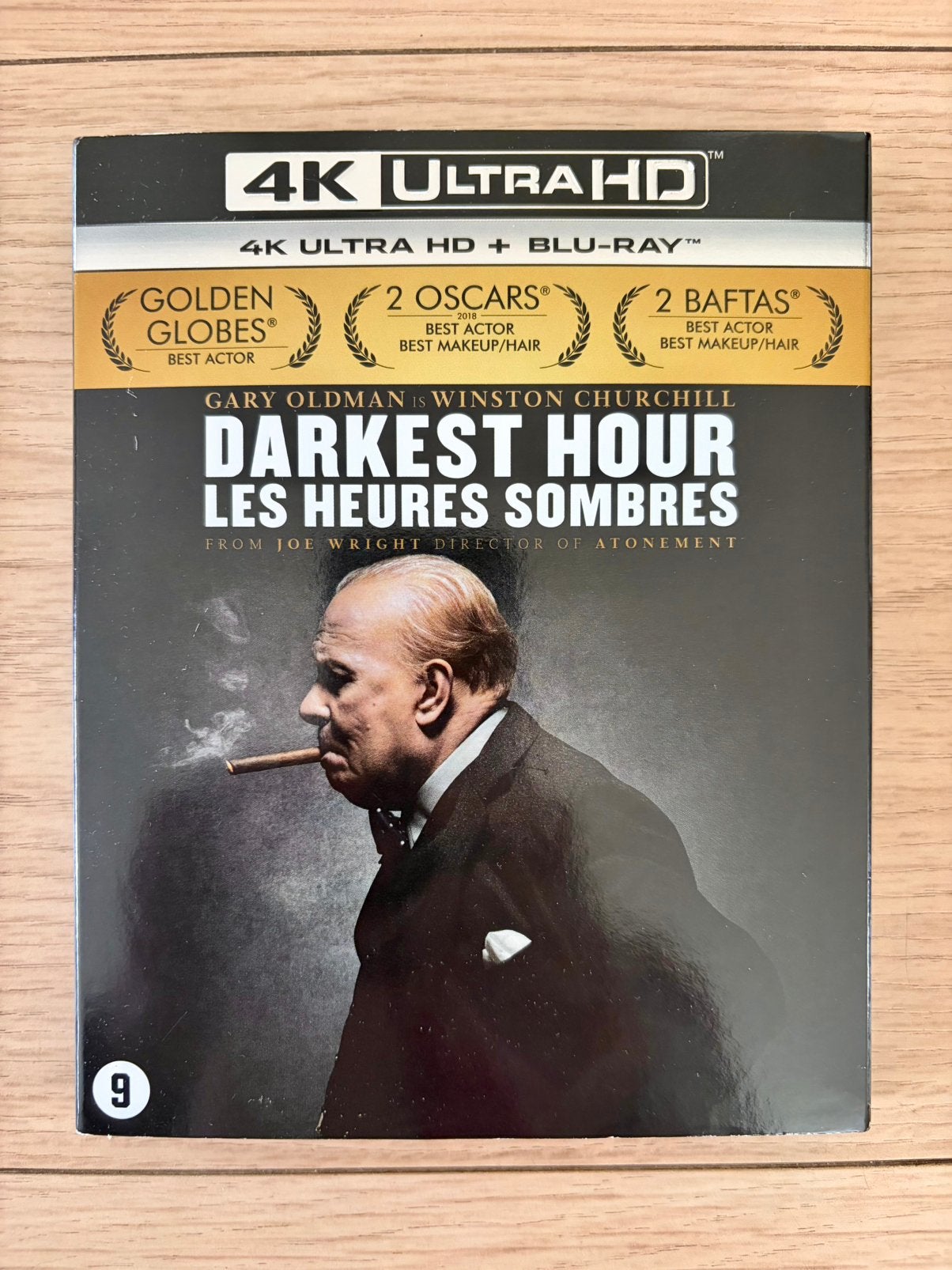 Darkest Hour 4K Ultra HD Blu-ray Slipcover NL Subs Zeldzaam, Ophalen, Zo goed als nieuw