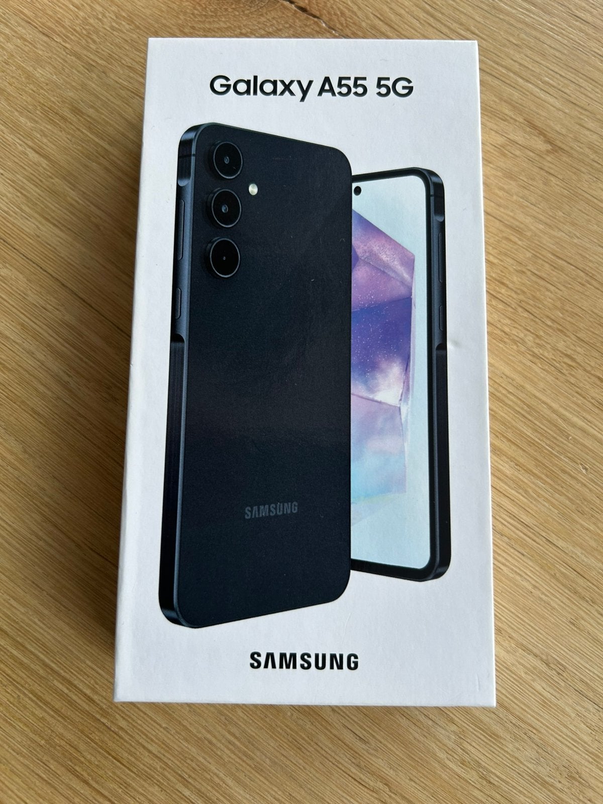 Galaxy A55, Ophalen, Blauw, Zo goed als nieuw, 128 GB