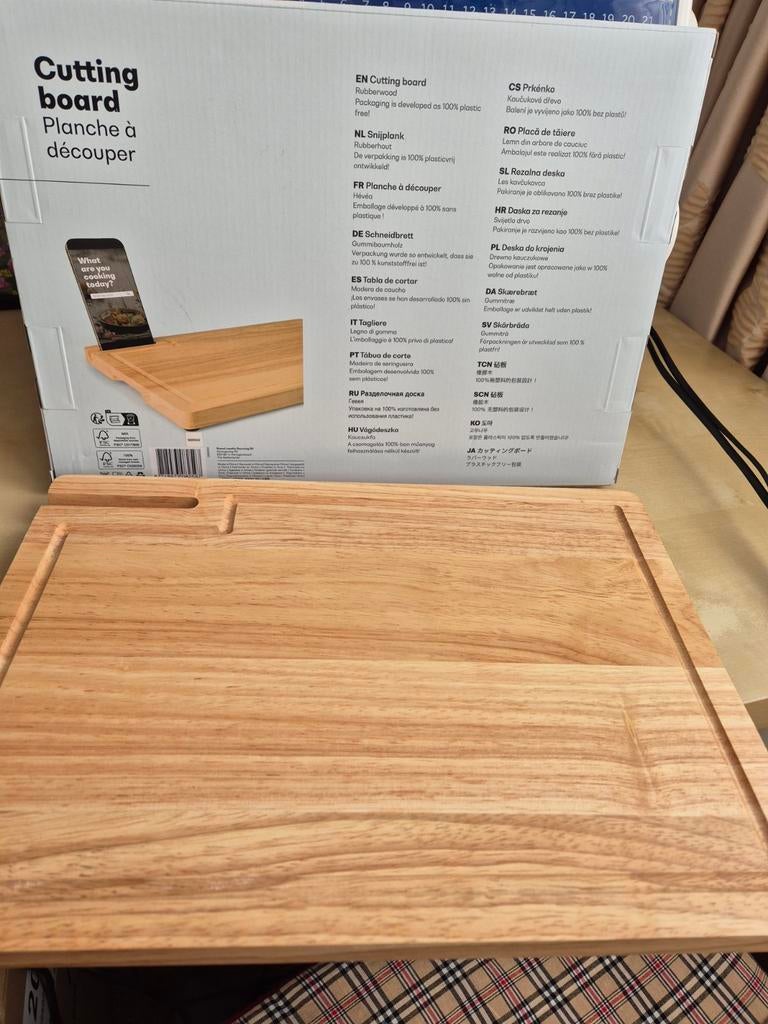 Houten snijplank, Ophalen of Verzenden, Nieuw