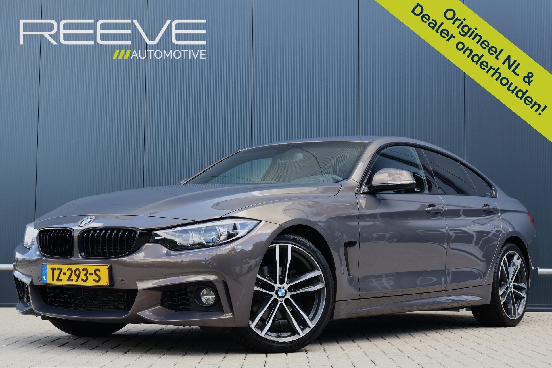 BMW 4 Serie Gran Coupé 418i High Executive M Sport LCI | Au, Auto's, Gebruikt, Met garantie (alle), Bedrijf, 3 cilinders