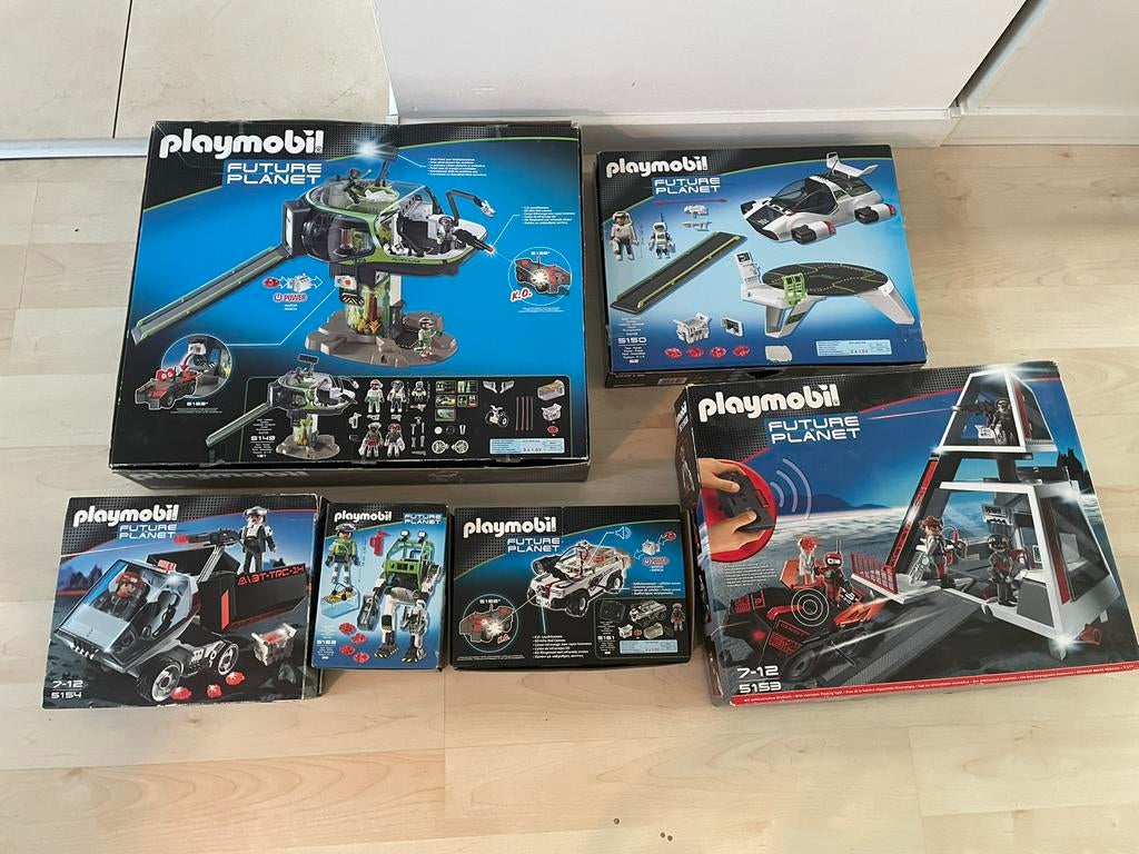 Playmobil Future Planet Complete Set - 6 Sets!, Ophalen of Verzenden, Zo goed als nieuw