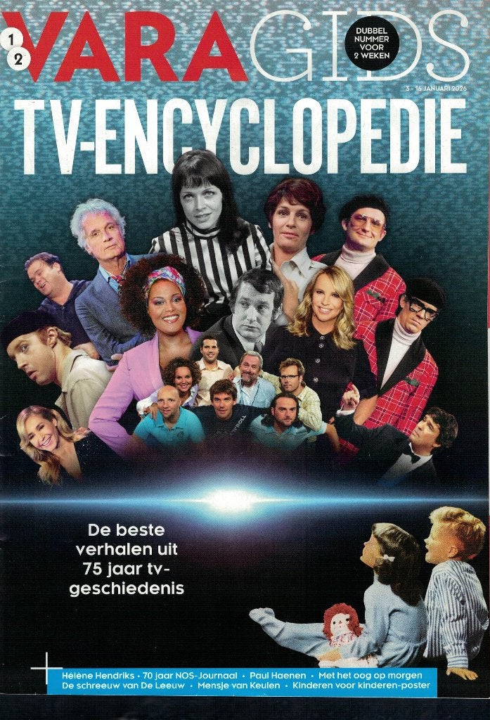 Paul Haenen in VARA Gids - 3 t/m 16 januari 2026., Verzenden, Zo goed als nieuw, Muziek, Film of Tv