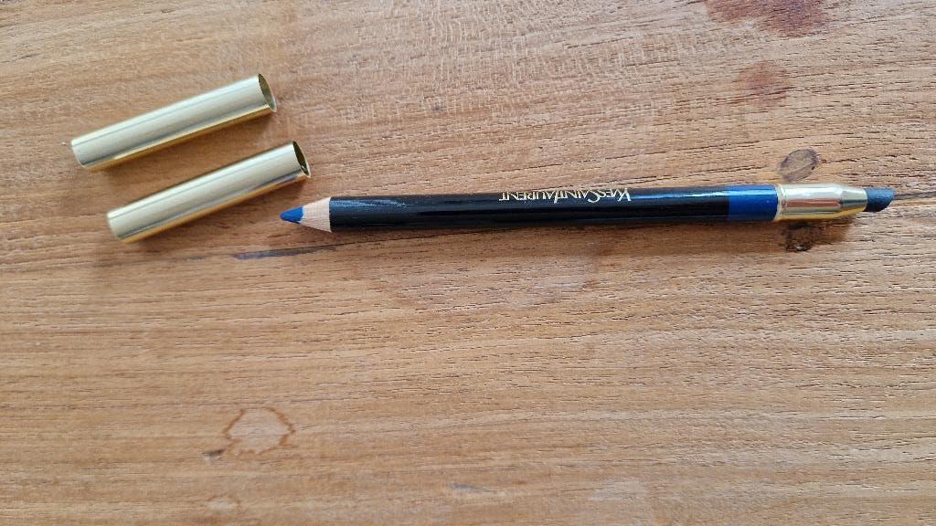 Yves Saint Laurent oogpotlood in de kleur blauw, Ophalen, Gebruikt, Blauw, Ogen