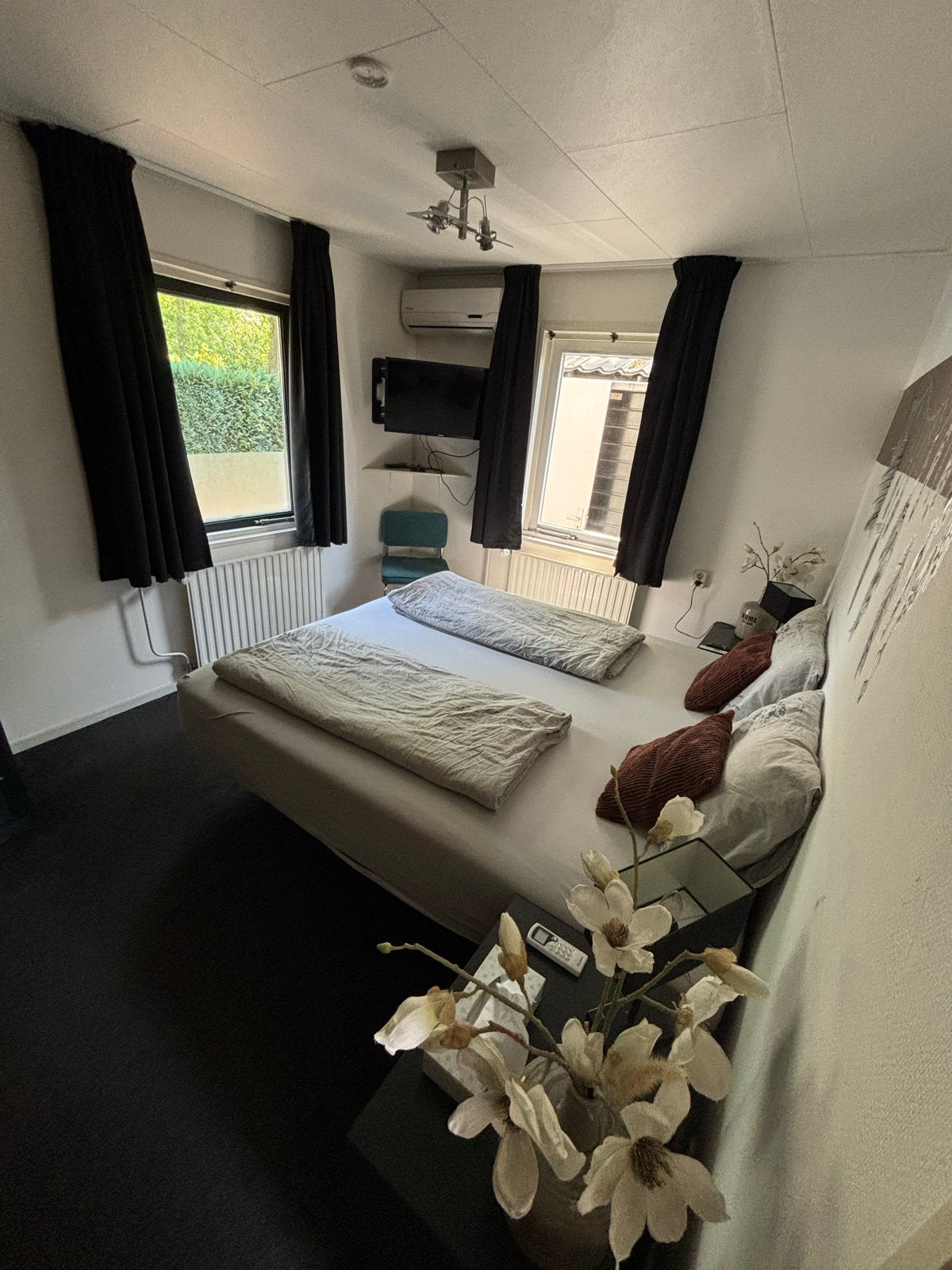 Te huur!! Vakantie huisje op camping in Markelo, Dorp, 2 slaapkamers, Overijssel, Wasmachine