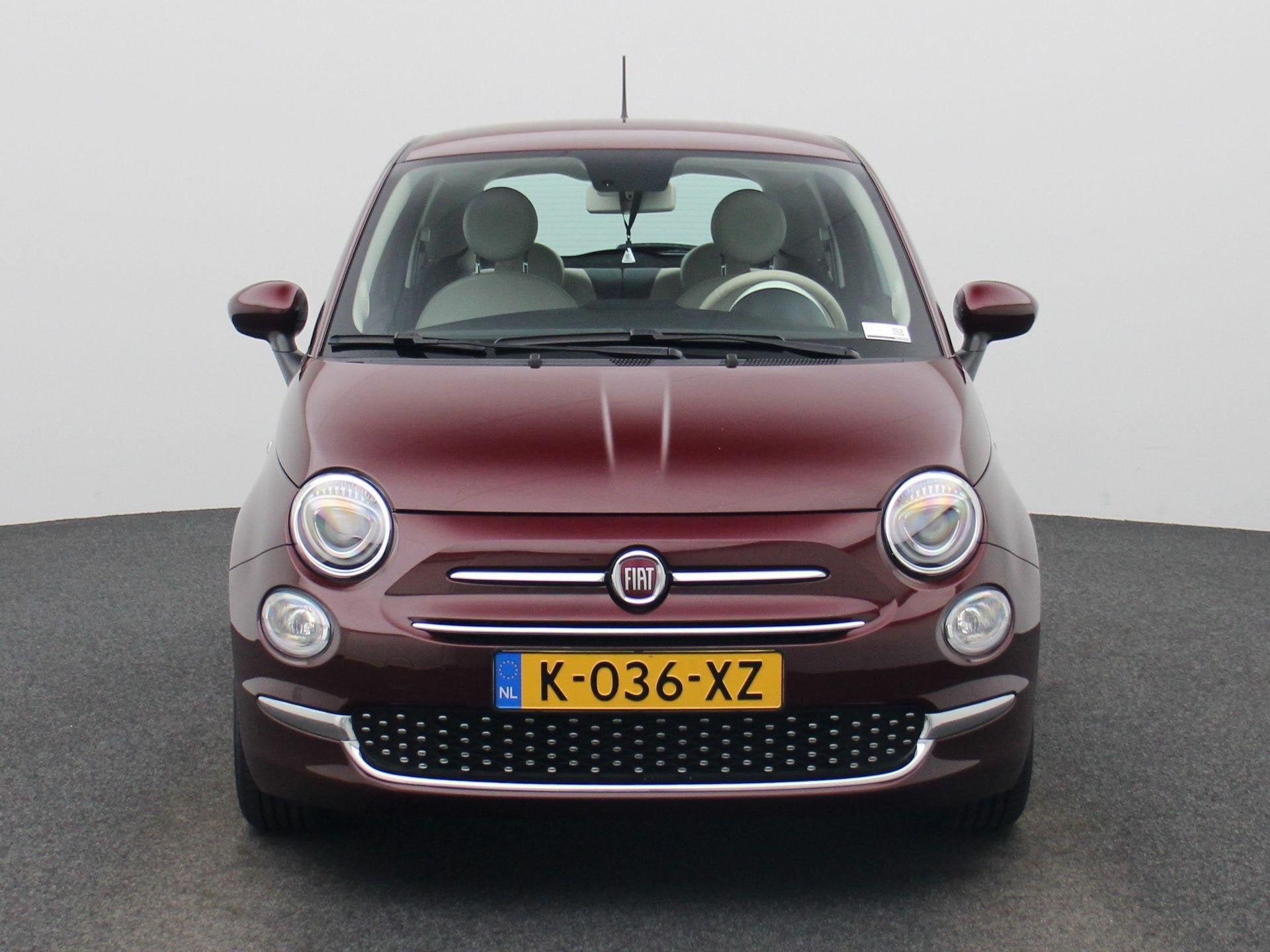 Fiat 500 1.0 Hybrid Lounge | APPLE CARPLAY | ANDROID AUTO |, Voorwielaandrijving, 12 maanden, Stof, Euro 6