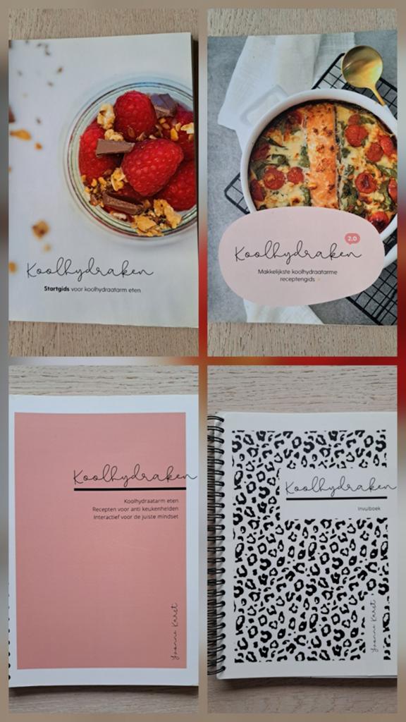 4x Koolhydraken, Boeken, Kookboeken, Ophalen of Verzenden, Zo goed als nieuw, Gezond koken