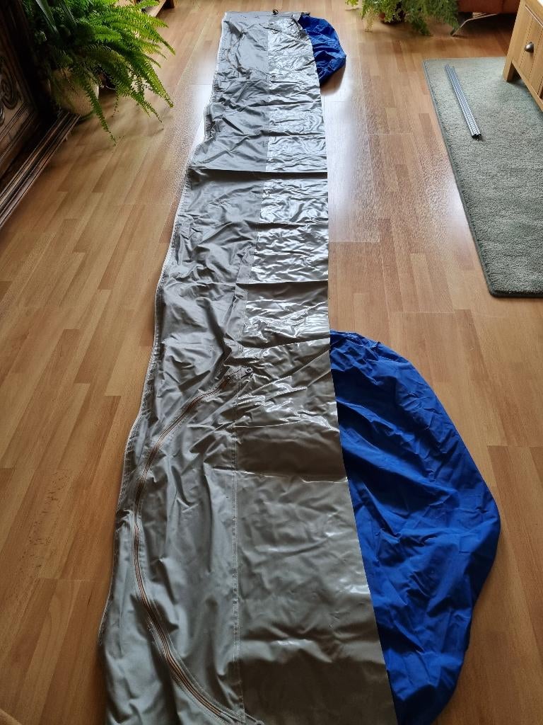 Tochtstrook met 2 grote opbergzakken, Ophalen, Zo goed als nieuw