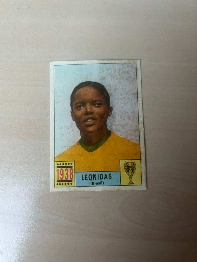 Vintage Leonidas (Brazilië) Spelerskaart 1938, Ophalen of Verzenden, Gebruikt, Buitenlandse clubs, Spelerskaart