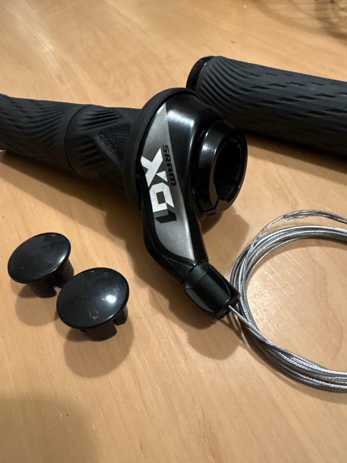 SRAM X01 Eagle Gripshift met Grips en Kabel, Kunststof, Ophalen of Verzenden, Zo goed als nieuw, Derailleur of Ketting