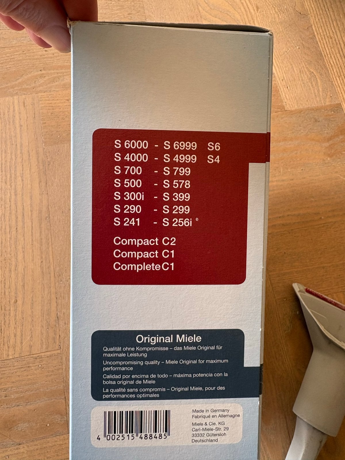 Miele HyClean FJM 3D Efficiency stofzuigerzakken, Stofzak, Inclusief accessoires, Nieuw, Ophalen of Verzenden
