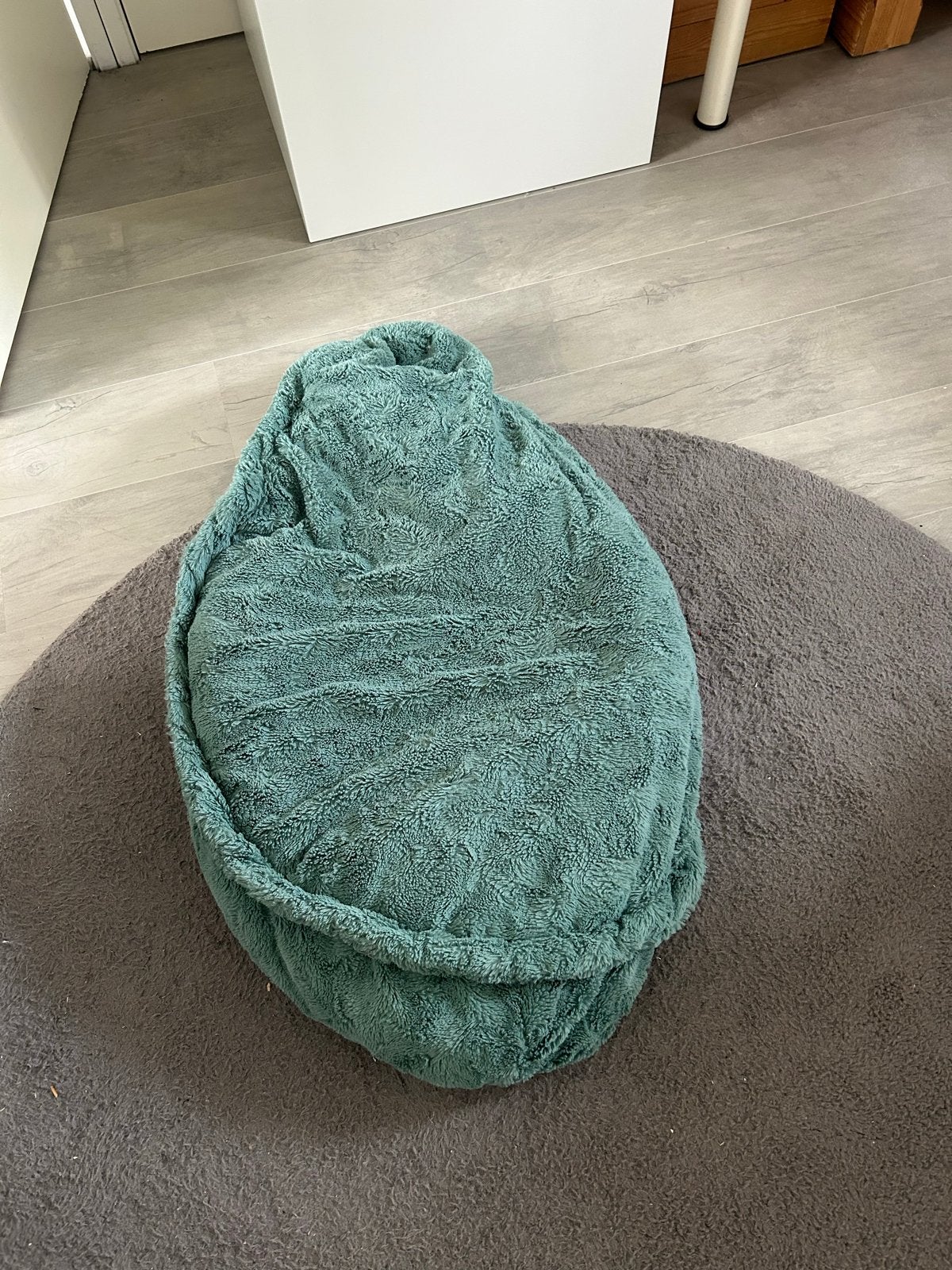 Kleine mintgroene zitzak, Ophalen, Gebruikt, Groen, Zitzak