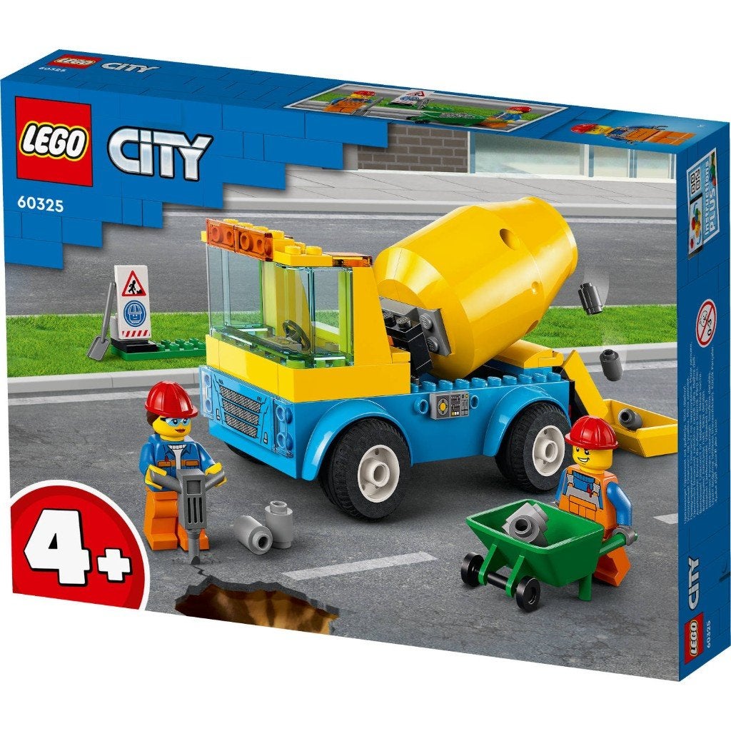 Lego City 60325 Cementwagen NIEUW, Lego, City, Lego, Nieuw
