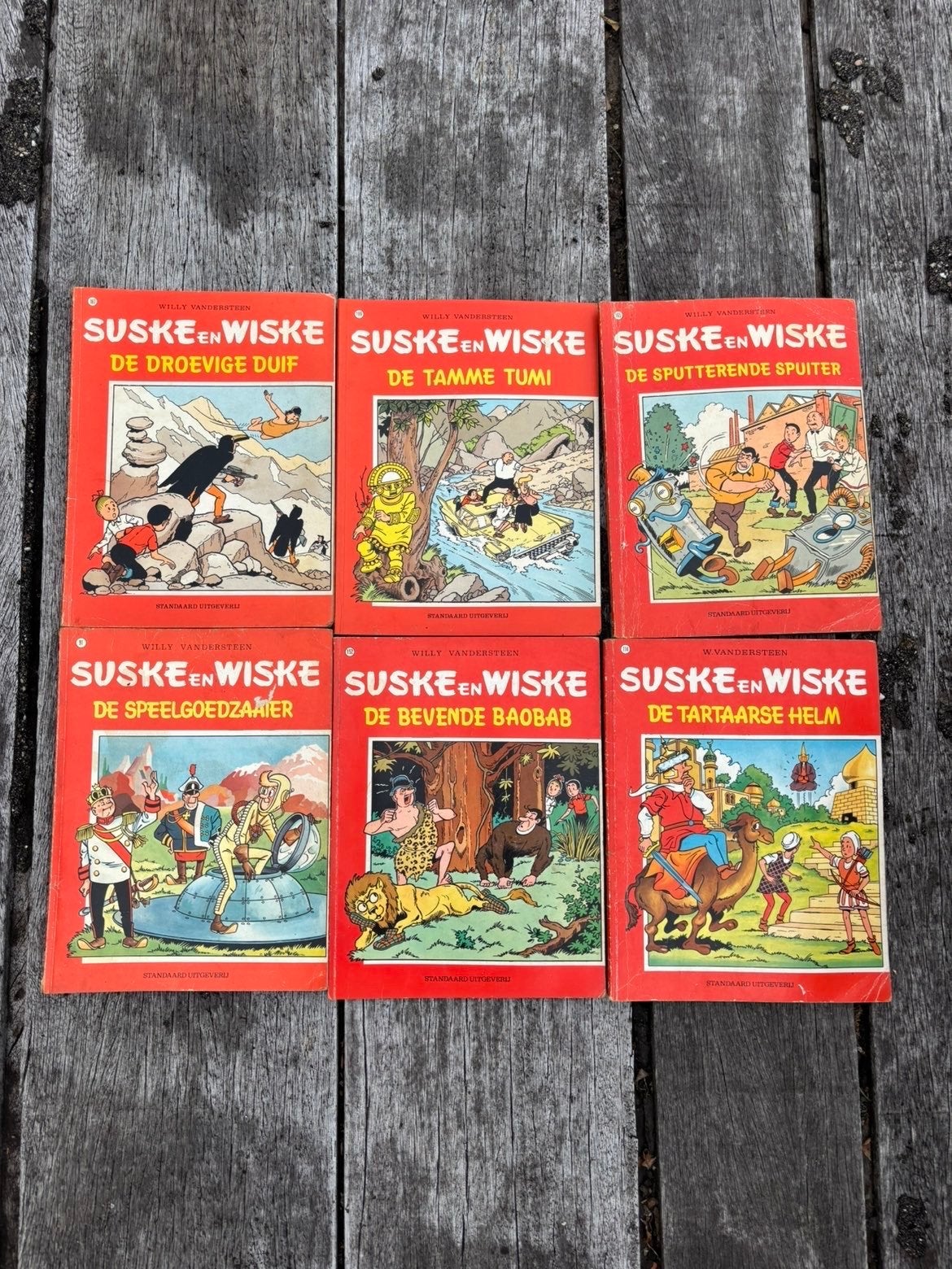 Grote Suske en Wiske Collectie, Meerdere stripboeken, Ophalen, Gelezen